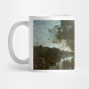 Souvenir of the Environs of Lake Nemi by Jean-Baptiste-Camille Corot Mug